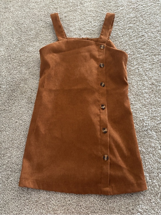 Other - Corduroy Dress - Girls Size 6Y (rust/brown colored)